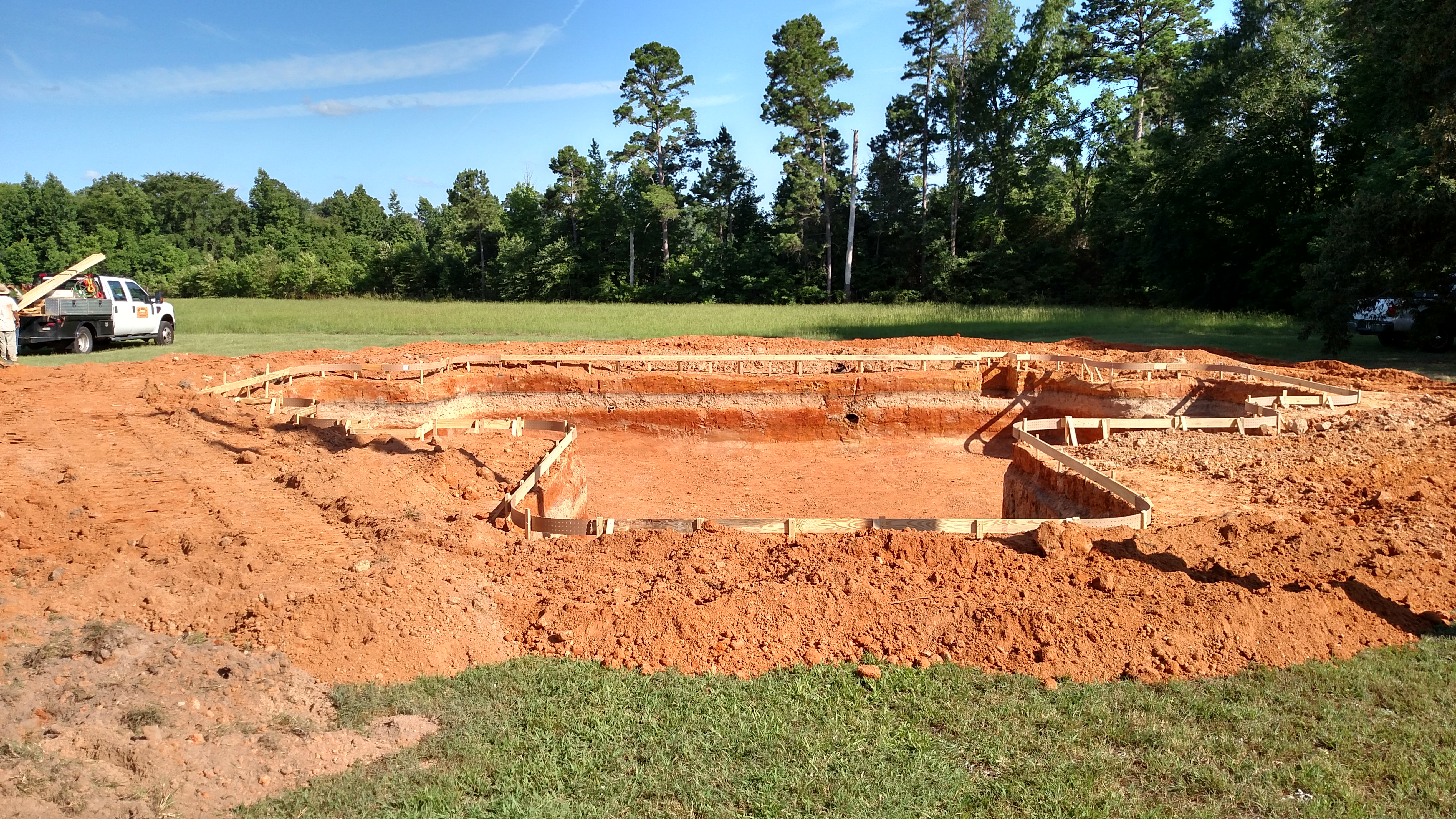 pool excavation process